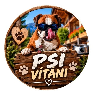 Pes vítán v Penzionu Pod Světlým vrchem v Jizerských horách