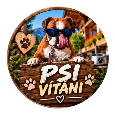 Pes vítán v Penzionu Pod Světlým vrchem v Jizerských horách